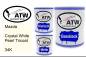Preview: Mazda, Crystal White Pearl Tricoat, 34K: 1L Lackdose + 1L Klarlack + 500ml Härter - Set, von ATW Autoteile West.